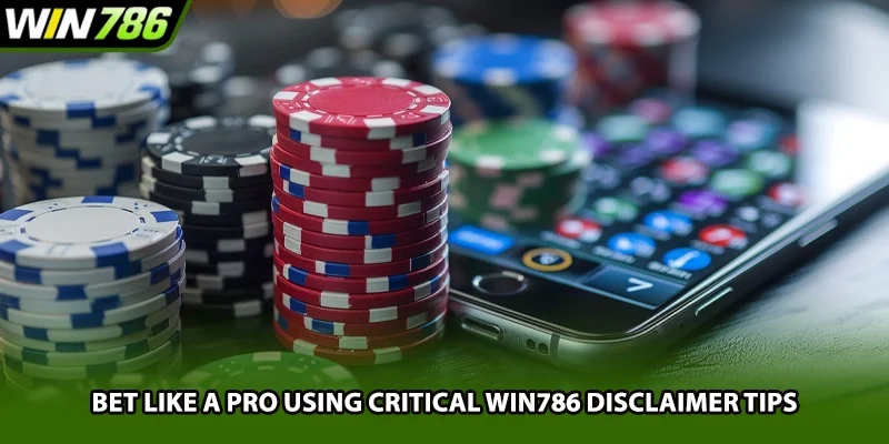 Bet like a pro using critical Win786 disclaimer tips