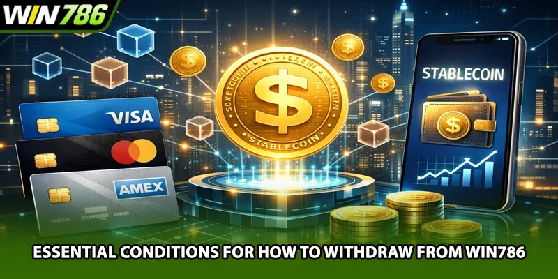 Essential conditions for how to withdraw from Win786