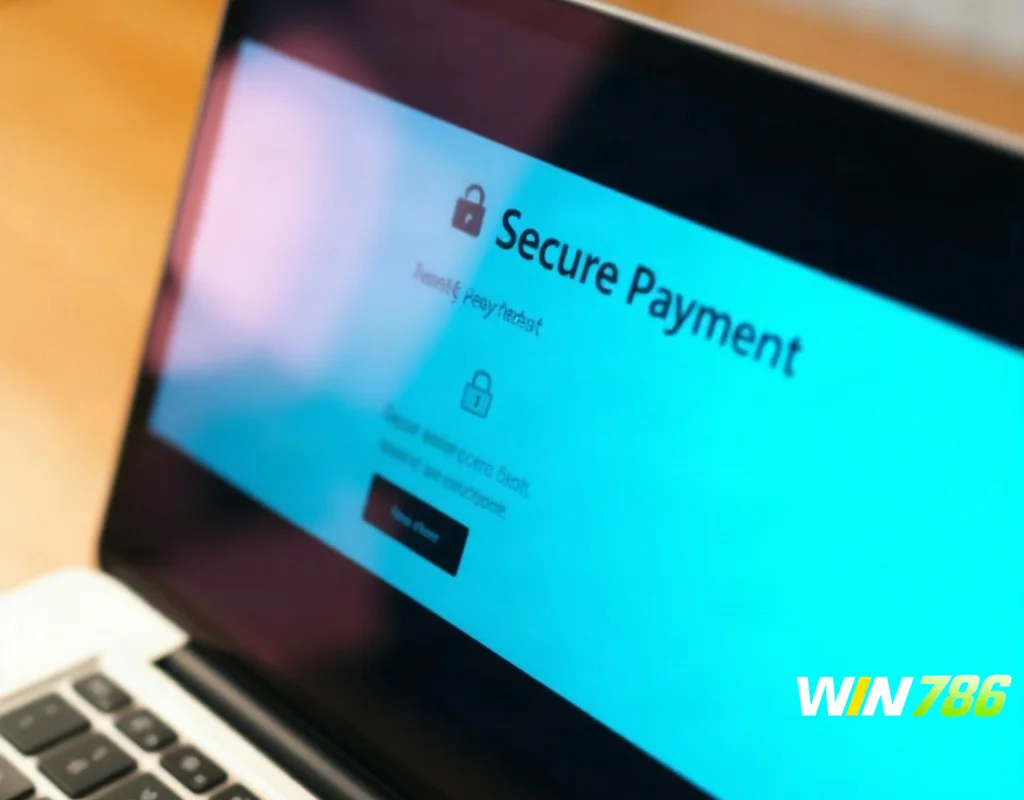 Secure payment and safety check for WIN786 casino