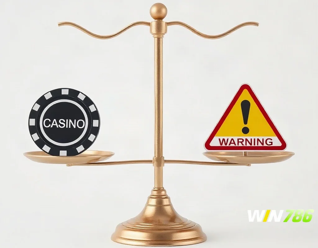 Final verdict and responsible gambling warning for WIN786 casino