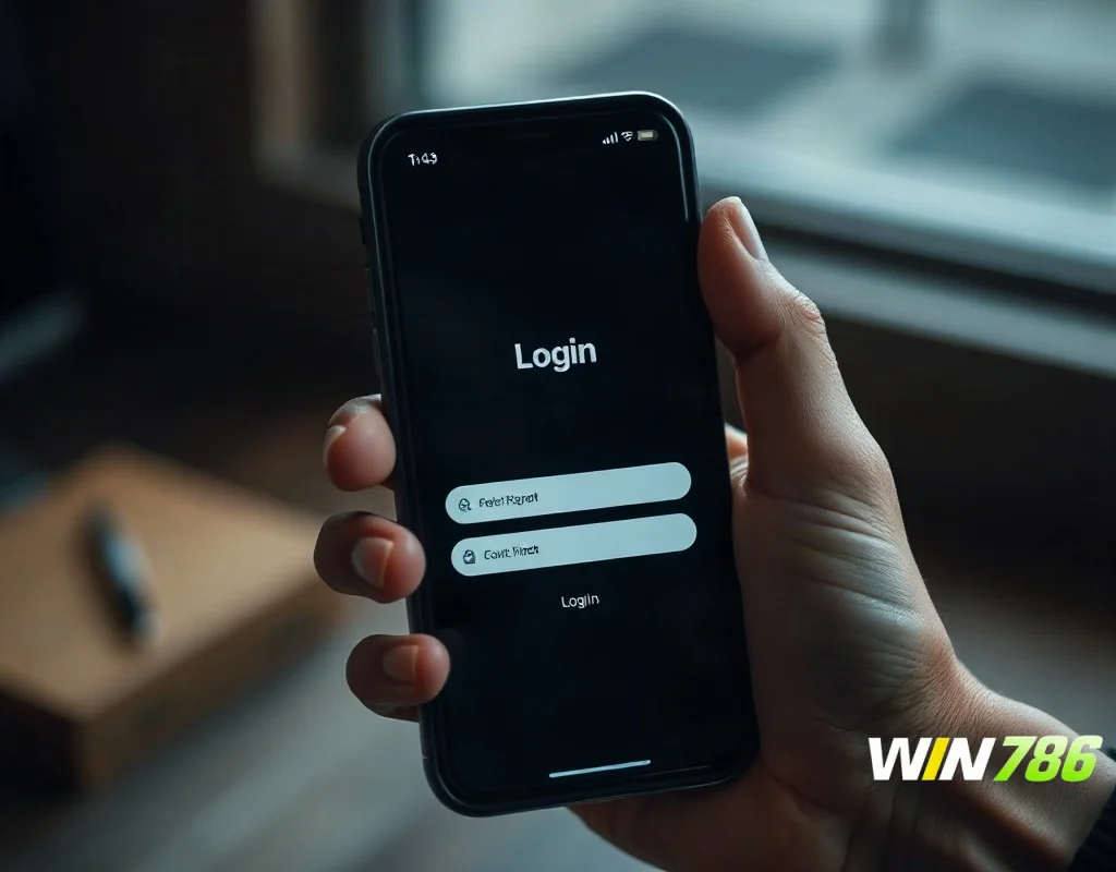 Causes of a WIN786 login lockout on a mobile device