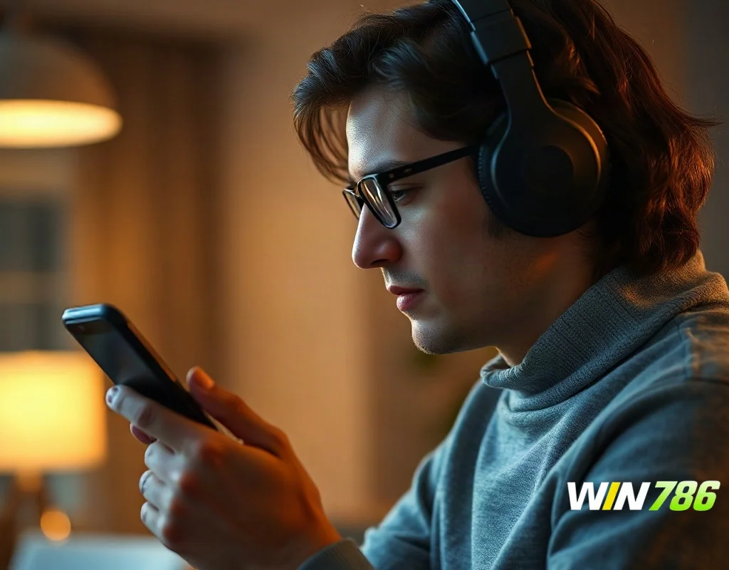 WIN786 account security checks after recovery on smartphone