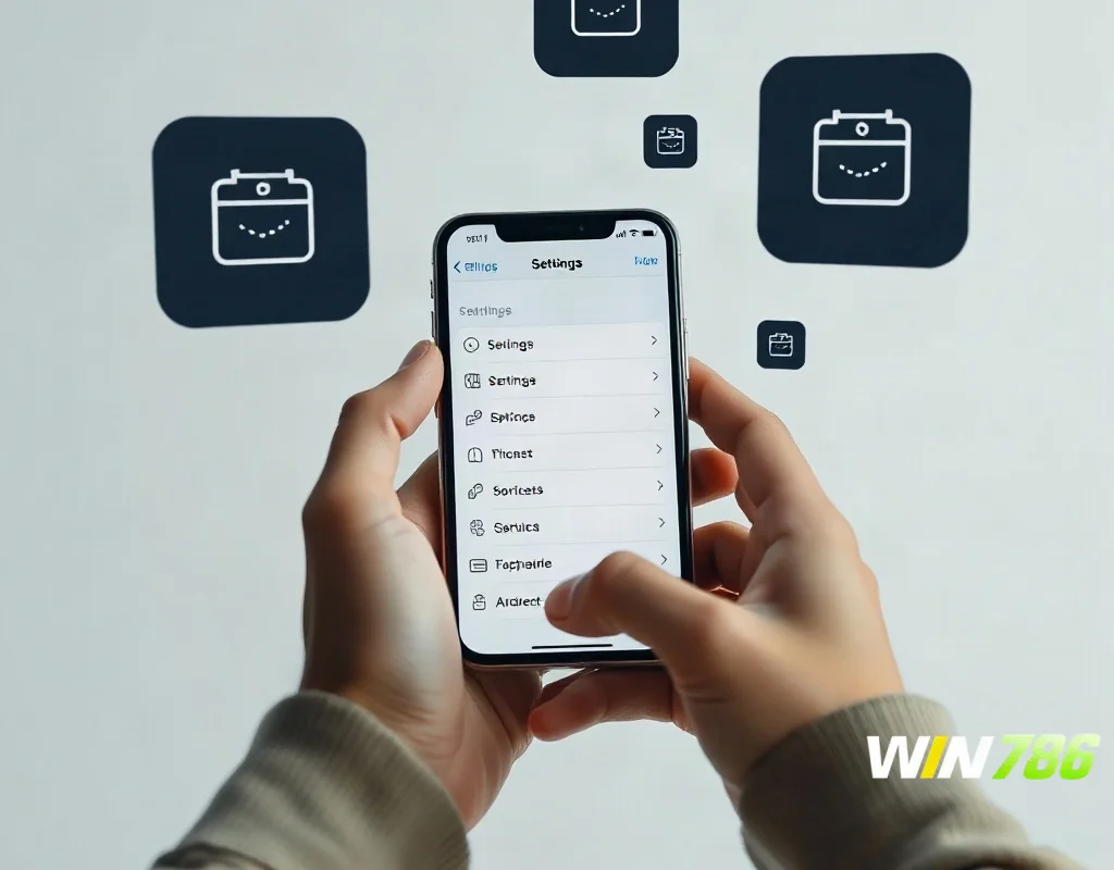 Hands adjusting smartphone settings to enable unknown sources for APK installation