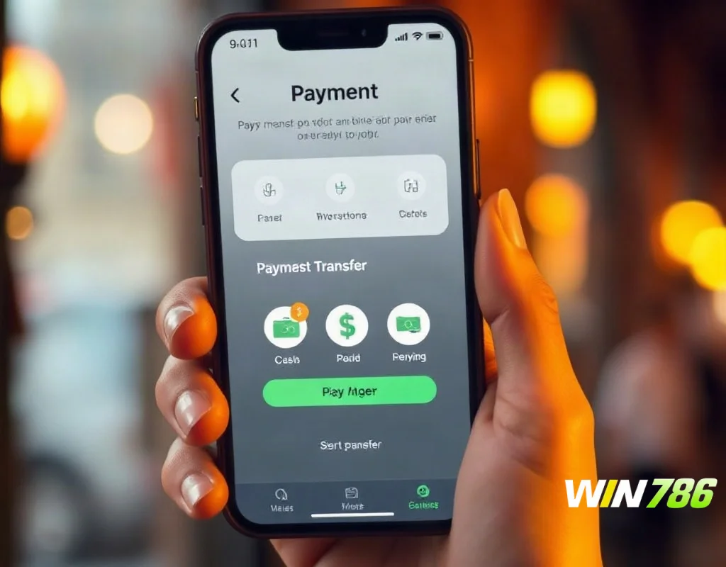 Mobile payment transfer for online betting deposit
