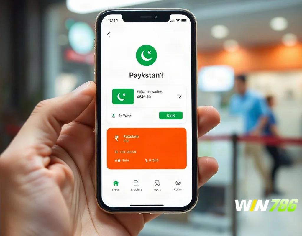 WIN786 app payment methods including JazzCash and Easypaisa