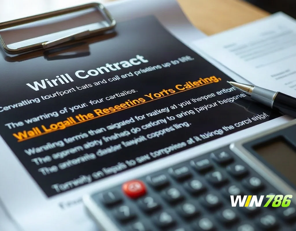 Wagering requirements and terms for WIN786 first deposit bonus explained.