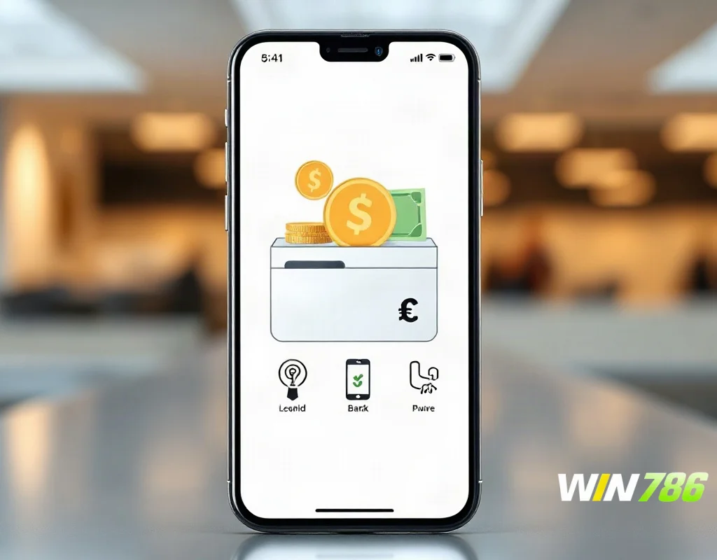 Deposit and withdrawal methods on WIN786 for iPhone users
