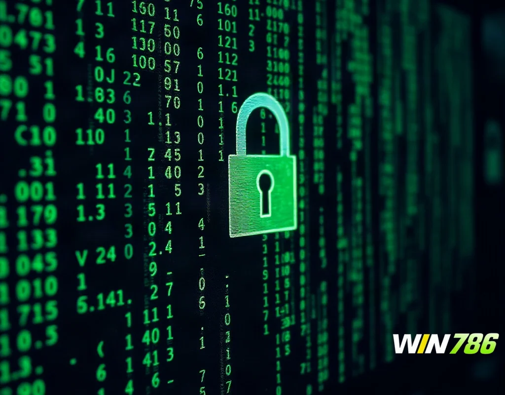Cybersecurity concept for online betting platform safety check