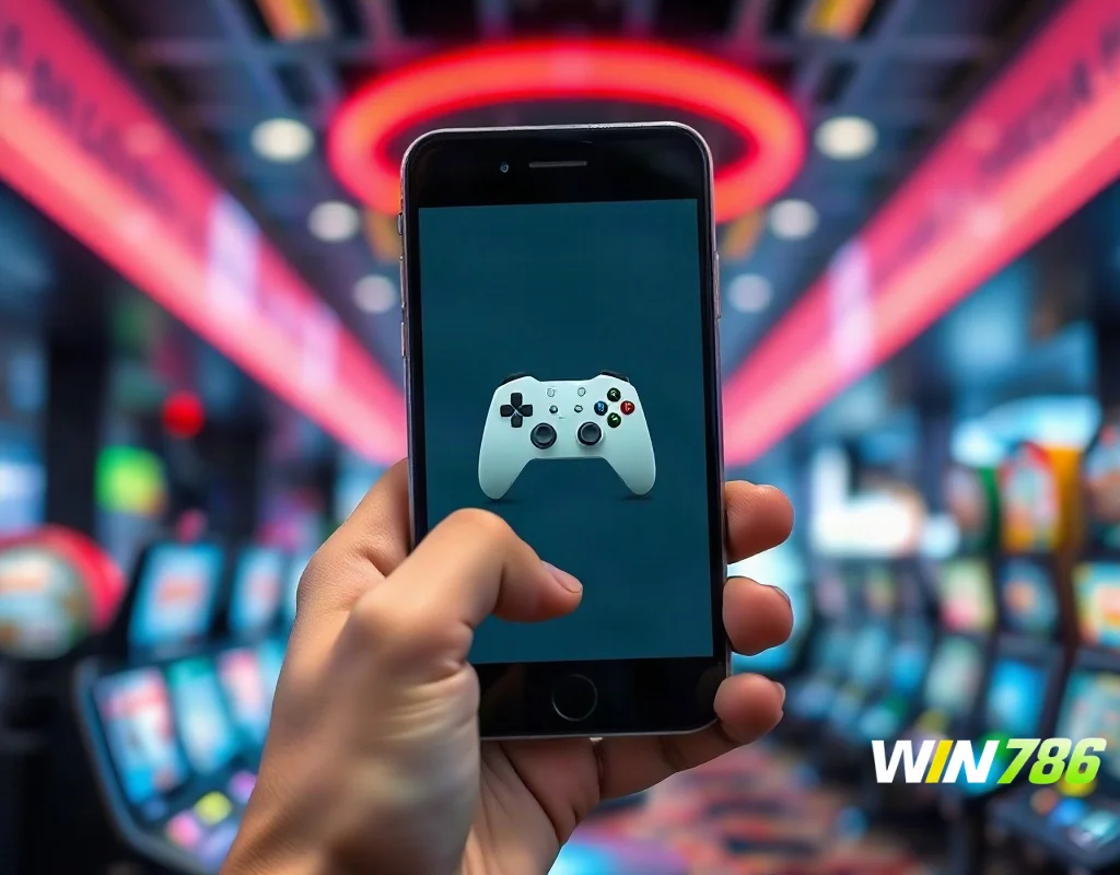 Mobile gaming performance on smartphone for online betting