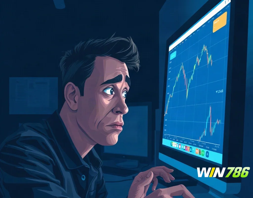 Concerned user checking withdrawal status on a betting site